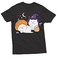 Bongo Cat Meme Halloween Pumpkin T Shirt
