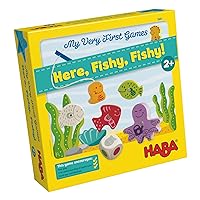 HABA My Very First Games - Here Fishy Fishy! Magnetic Fishing Game for Ages 2+ (Made in Germany)