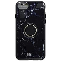 Gourmandiz IIIIIIfit (ring) Case for iPhone 8/7/6s/6 (4.7 inch) Black Marble IFT-53BML