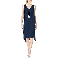 M Made in Italy Women's Comfortable and Breathable Loose Cotton Dress