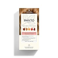 Phytocolor Permanent Hair Color with Botanical Pigments, 100% Grey Hair Coverage, Ammonia-free, PPD-free, Resorcin-free, 0.42 oz