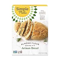 Almond Flour Baking Mix, Artisan Bread Mix - Gluten Free, Plant Based, Paleo Friendly, 10.4 Ounce (Pack of 1)