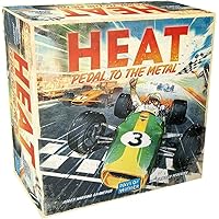 Heat Pedal to The Metal Board Game | Strategy | Grand Prix Racing Game | Fun Family Game for Kids and Adults | Ages 10+ | 1-6 Players | Average Playtime 60 Minutes | Made by Days of Wonder