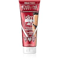 Eveline Slim Extreme 3D Thermo Active Slimming Serum Anti-Cellulite Fat Burner, 8.45 Fluid Ounce