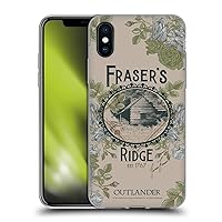 Head Case Designs Officially Licensed Outlander Fraser's Ridge Composed Graphics Soft Gel Case Compatible with Apple iPhone X/iPhone Xs