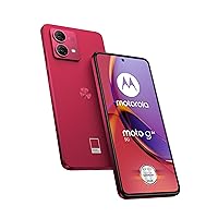 Motorola Moto G84 5G (GSM Unlocked, International Version) 256GB + 12GB RAM Dual SIM Android 13 Smartphone (Viva Magenta)