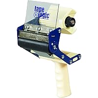 (1 Pack) Heavy-Duty Carton Sealing Tape Dispenser, 4', Blue/White