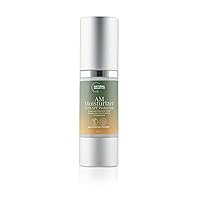 AM FACE MOISTURIZER with SPF – Daily Sunscreen Protection, Organic Face Cream, Oil - Free Deeply Hydrating Facial Lotion, Repairs, Soothes and Nourish Irritated, Dry and Damaged Skin - 30ml / 1 Oz (Packaging May Vary)