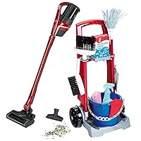 Theo Cleaning Trolley w/Miele Triflex Vacuum Cleaner, Multicolor (6067)