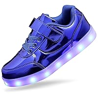 Kids Light up Shoes Led Shoes for Boys Girls USB Charging Flashing Trainers High Top Sneakers