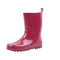 G4U-B0A01S Children's Kids Rain Boots Multiple Styles Color Rubber Strap Waterproof Boys Girls Snow Shoes