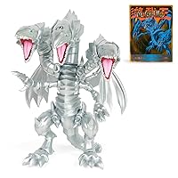 Yu-Gi-Oh! Highly Detailed 7 inch Articulated Action Figure, Limited Edition, Includes Exclusive Trading Card, The Blue Eyes Ultimate Dragon