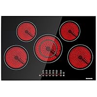 OVENTE Electric Countertop Double Burner, 1700W Cooktop with 7.25