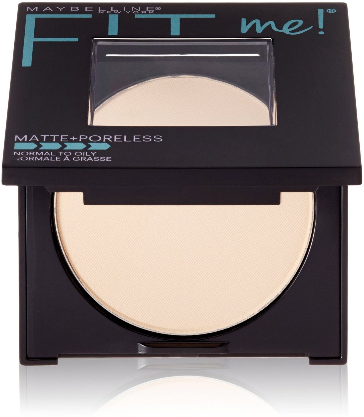 Maybelline New York Fit Me Matte + Poreless Pressed Face Powder Makeup & Setting Powder, Translucent, 1 Count