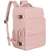 Travel Backpack, Peraonal Item Carry on Backpack Women Airline Approved Carry-ons, Waterproof College Backpack, Business Work Hiking Casual Bag, Fits 16