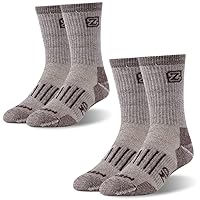 Merino Wool Socks Hiking Socks Thermal Outdoor Sports Socks 2 Pairs