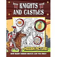 Knights and Castles Hidden Pictures: Journey to a Medieval Realm, Seeking Hidden Treasures in Castles and Knightly Adventures