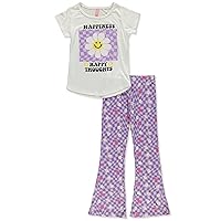 Girls' 2-Piece Flare Leggings Set Outfit