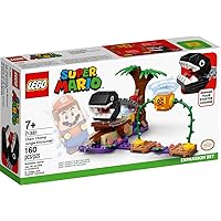 LEGO Super Mario Chain Chomp Jungle Encounter Expansion Set 71381 Building Kit; Collectible Toy for Creative Kids, New 2021 (160 Pieces)