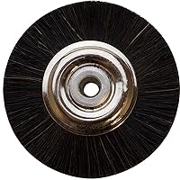 Metal-hub Brushes, Black, Stiff Brush | BRS-220.00