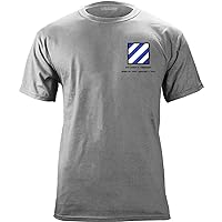 Army 3rd Infantry Division Customizable T-Shirt Chest ONLY