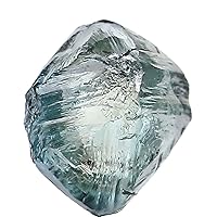 Natural Loose Rough Blue Color Diamond 1.01 CT 5.81 MM Rough Irregular Cut Diamond KDL2323