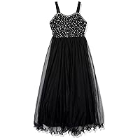 Speechless Girls' Sleeveless Black Maxi Party Dress
