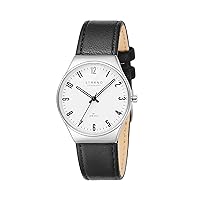 Mindil Mini - Black Leather Strap Quartz Wrist Watch