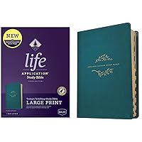 NKJV Life Application Study Bible, Third Edition, Large Print (LeatherLike, Teal Blue, Indexed, Red Letter) NKJV Life Application Study Bible, Third Edition, Large Print (LeatherLike, Teal Blue, Indexed, Red Letter) Imitation Leather Kindle