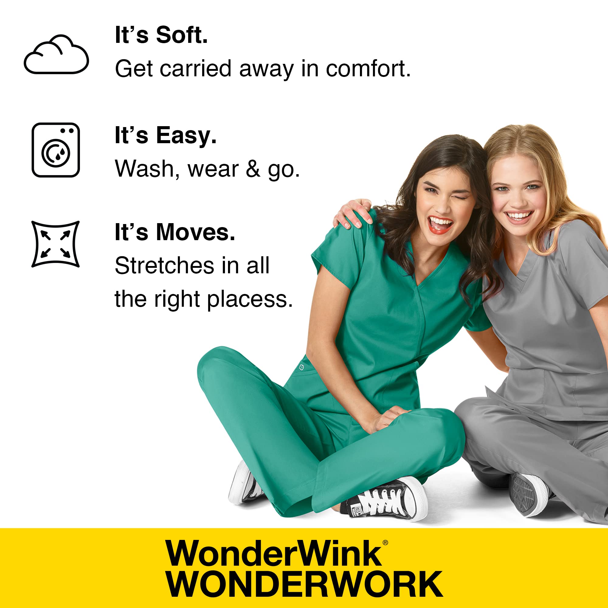 WonderWink Women's V-Neck Top