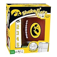 MasterPieces NCAA Alabama Crimson Tide, Shake N' Score Travel Dice Game, with Custom Scorepad, For Ages 6+