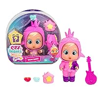 Cry Babies Magic Tears Talent Babies, Stella - 6+ Surprises, Accessories, Great Gift for Kids Ages 3+