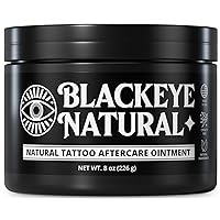 Tattoo Cream Aftercare - Tattoo Ointment For Skin Hydration - Skin Moisturizing Tattoo Lotion Aftercare - Healthier Looking and Color Enhancing Tattoo Balm - Water Resistant Tattoo Care 8Oz