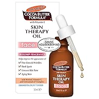 Palmer's Cocoa Butter Formula Moisturizing Skin Therapy Oil for Face with Vitamin E, C & 10 Pure Facial Oil Blend, Rosehip Fragrance, 1 Ounce