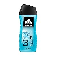 Adidas Ice Dive Marine Extract Refreshing Hair & Body Shower Gel 250ml/8.4oz
