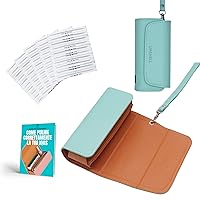 UPSHELL iQos 3 duo / 2.4 Case -The iQos Professional Protective Case + 10 iQos Cleaning Sticks with Ebook (Tiffany Green)