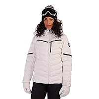 Spyder Women's Brisk Synthetic Insulated Down Ski Jacket