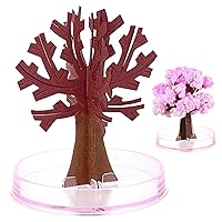 Naisicore Crystal Growing Kit, 9.2inch Cherry Blossom Crystal Growing Kits for Kids 9-12, Educational Grow Crystals Kit for Kids(Cherry Blossom)