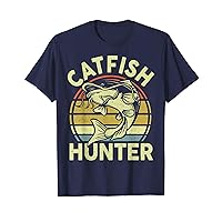 Fishing-Shirt Catfish Hunter Fish Dad Gift Funny Catfishing T-Shirt