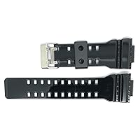 Casio 10378391 Genuine Factory Replacement Resin Watch Band fits GA-100CS-7A GA-110HC-1A GA-120B-1A GD-100HC-1 GD-100SC-1 GD-110-1