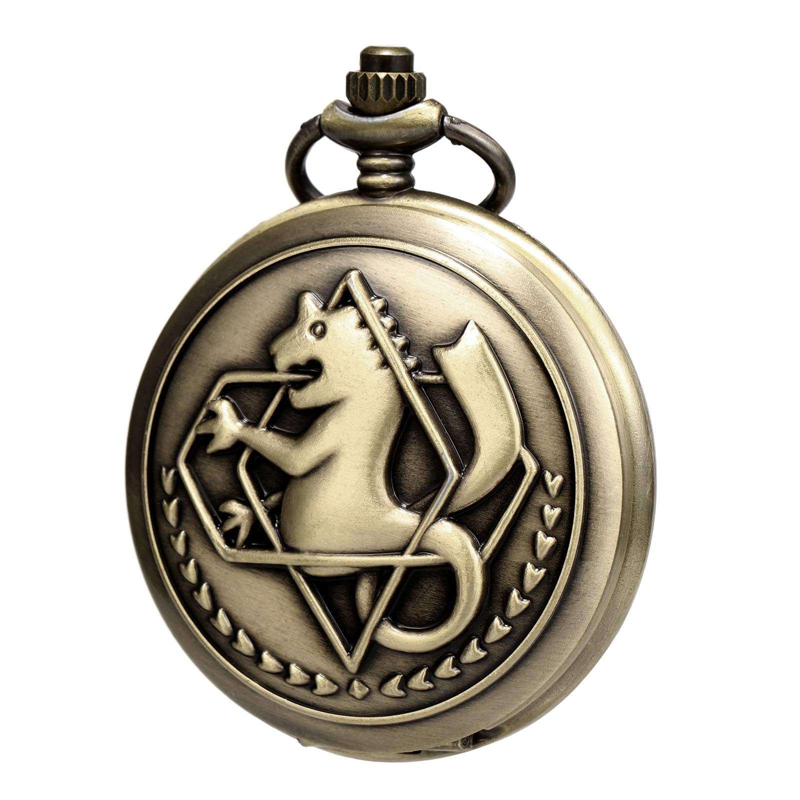 Mua MORFONG Bronze Pocket Watch Fullmetal Alchemist Edward Elric Anime with  Fob Chain Box trên Amazon Mỹ chính hãng 2023 | Giaonhan247