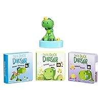 Little Tikes Story Dream Machine Duck, Duck, Dinosaur Story Collection, Storytime, Books, HarperCollins, Audio Play Character, Gift and Toy for Toddlers and Kids Girls Boys Ages 3+ Years