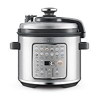 Breville the Fast Slow GO™ Slow Cooker, BPR680BSS, Brushed Stainless Steel