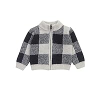 Splendid Boys' Black Check Long Sleeve Jacket