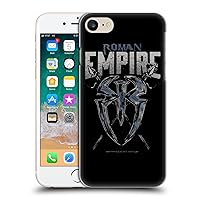 Head Case Designs Officially Licensed WWE Roman Empire Roman Reigns Hard Back Case Compatible with Apple iPhone 7/8 / SE 2020 & 2022