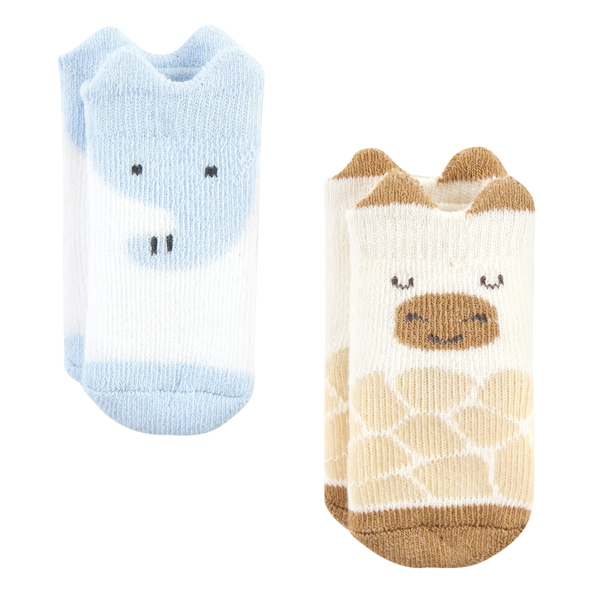 Hudson Baby Unisex Cotton Rich Newborn and Terry Socks