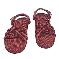 Nomadic State of Mind Rope Sandals, JC Sandals For Men and Women, Unisex, Handmade, Jesus Shoes, Straw Sandals