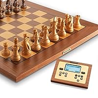 Play Classic Chess - Supreme Tournament 55 Electronic Board Plus Classics Element Chess Computer Engine