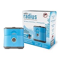 Patio Shield Mosquito Repellent E-Series Rechargeable Repeller; 20’ Mosquito Protection Zone; Includes 12-Hour Repellent Refill; No Spray, Flame or Scent; Bug Spray Alternative