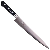 Kagayaki Japanese Chef’s Knife, KG-10ES Professional Sujihiki Knife, VG-1 High Carbon Japanese Stainless Steel Pro Kitchen Knife with Ergonomic Pakka Wood Handle, 10.6 inch
